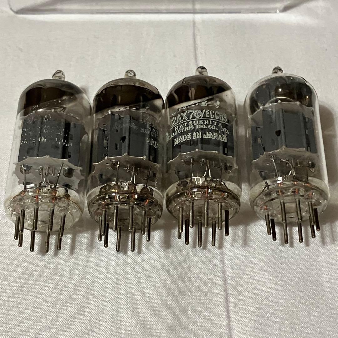 松下 12AX7 / ECC83 真空管 4本セット - メルカリ