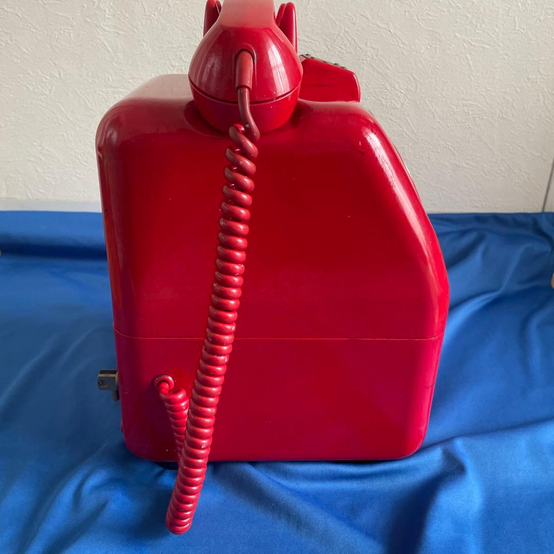 当時物 昭和レトロ 赤電話 公衆電話 田村電機 670-A 2 置物 - メルカリ
