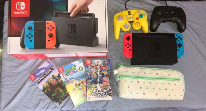 Nintendo Switch 周辺機器 ソフトセット Switch本体とソフトがセットの「Amazon限定 ニンテンドースイッチ