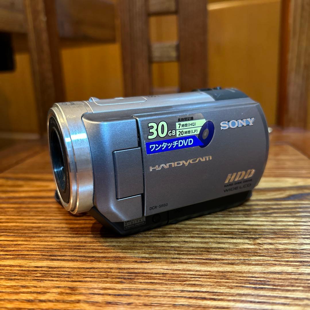 SONY DCR-SR60 ビデオカメラ 本体 ソニー ジャンク - メルカリ