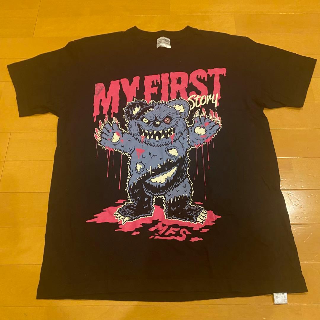値下げ】MY FIRST STORY Tシャツ（2代目マイファスくん） - メルカリ