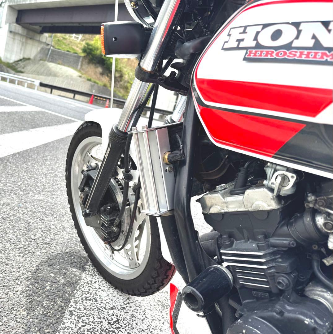 ラジエーターカバー ジェイド250 かっぺ 空冷オイルクーラーのような