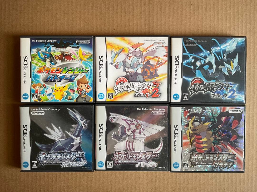 ポケットモンスター DSソフト 6本セット - メルカリ