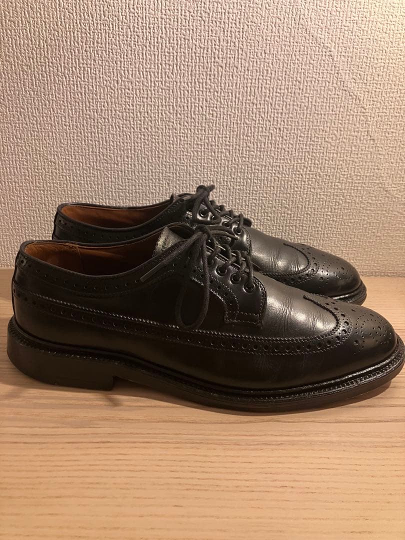 Alden Beams Plus 別注 7Dロングウイングチップ - メルカリ