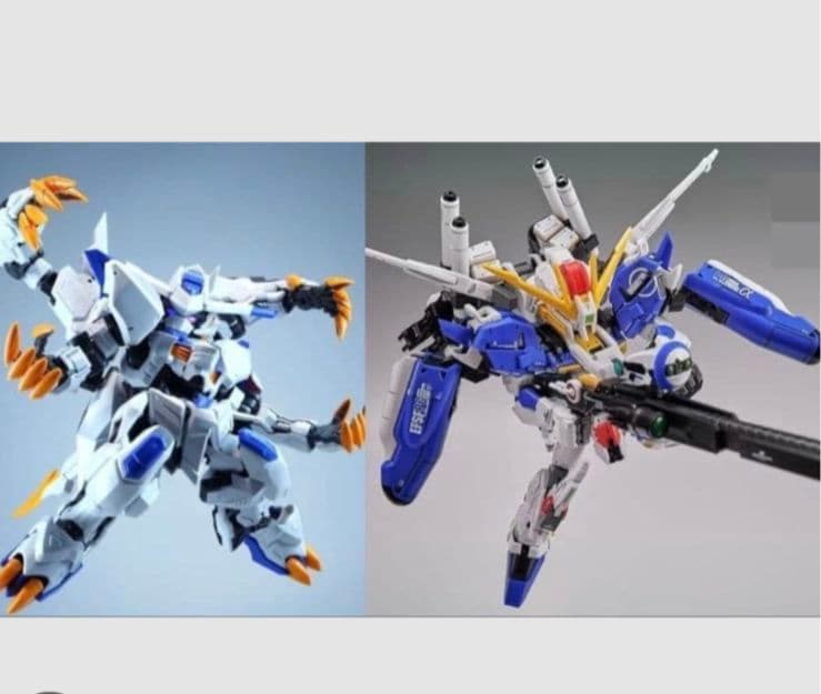 新品・送料無料】ガンダムバエル&バルバトスレクスルプス風 EX-S