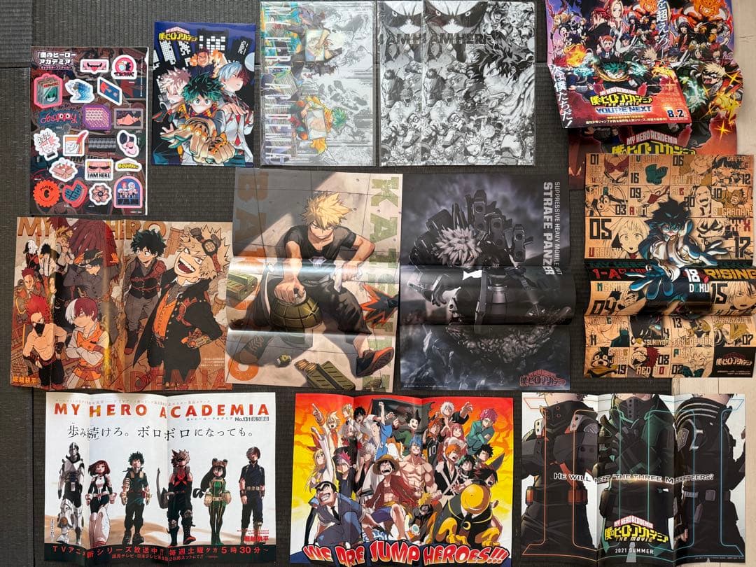 僕のヒーローアカデミア 1-42巻 全巻初版帯付き チラシ付き 関連本