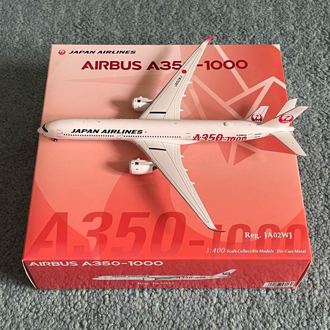 JAL A350-1000 日本航空 エアバス JA02WJ 1:400 NG 非売品・新商品情報】1/400 A350-1000XWB JAL JA02WJ | ひ