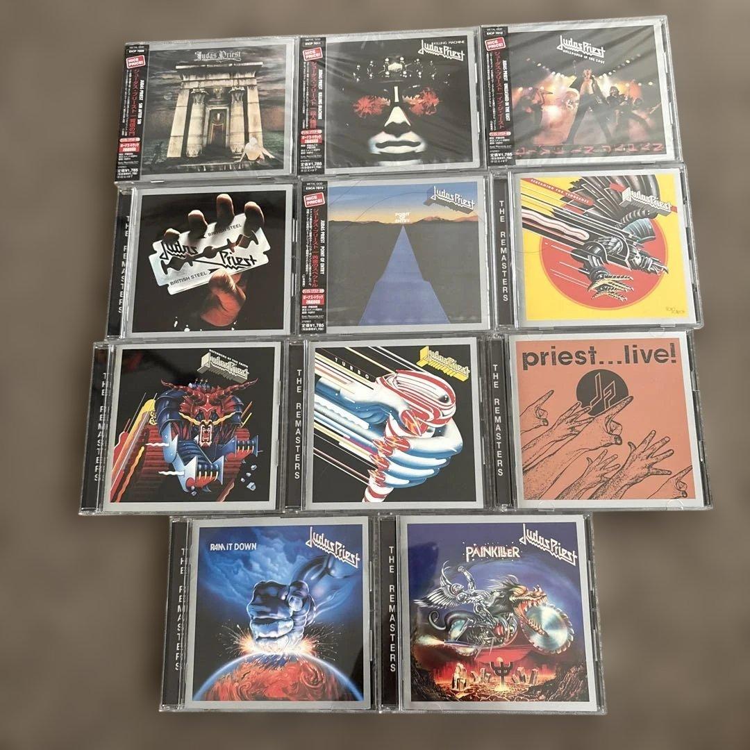 ジューダス・プリースト CD セット　Judaspriest メタル　一部未開封 Yahoo!オークション -「ジューダスプリースト cd」(音楽) の落札相場