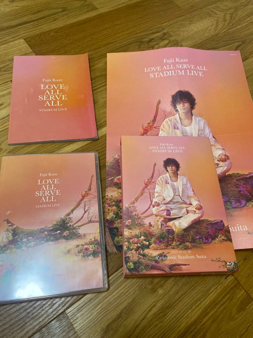 限定値下げ】藤井風 燃えよTシャツMサイズ DVDアルバムグッズなど7点