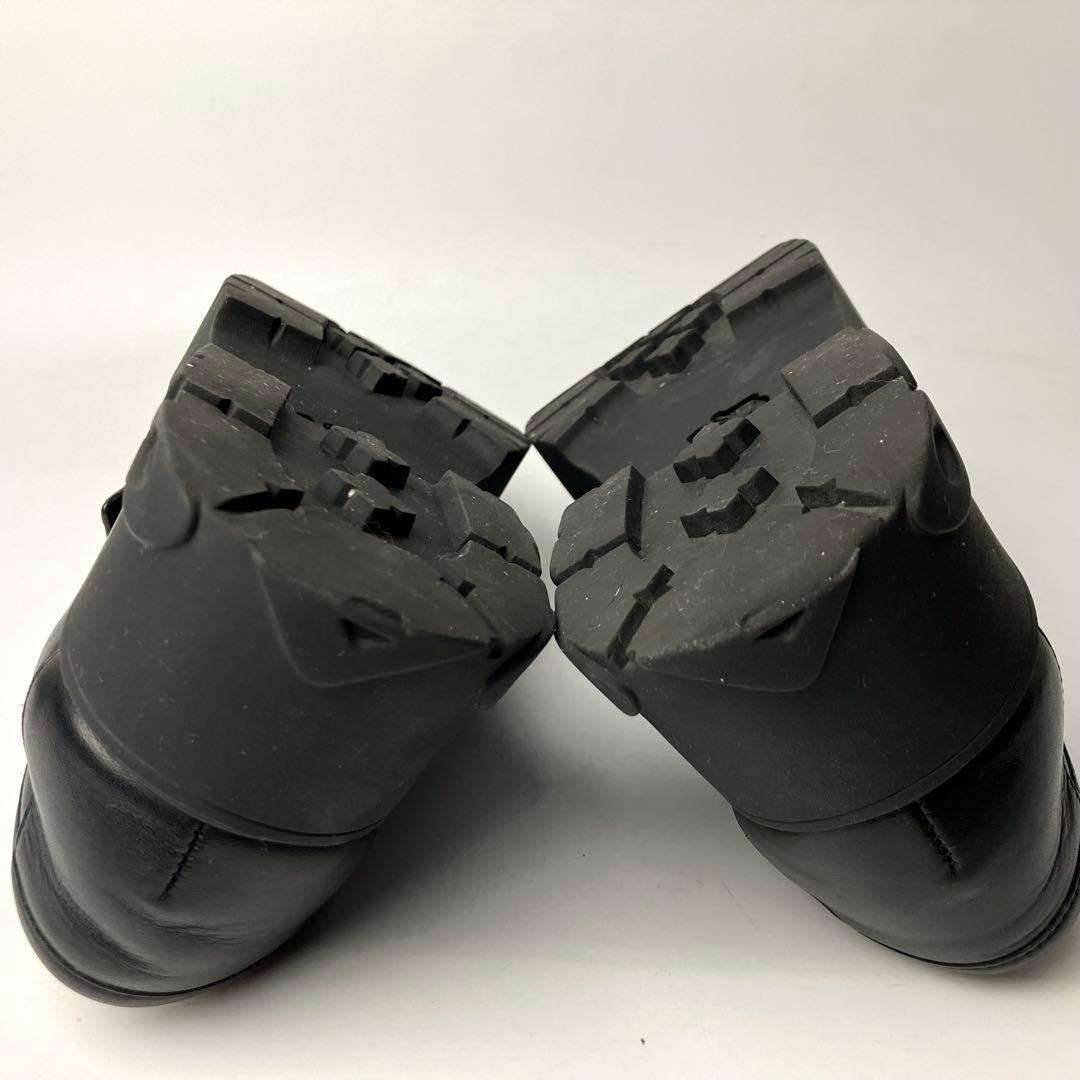 美品】COACH ルーシー 厚底 レザーローファー チャンキーヒール 23.5