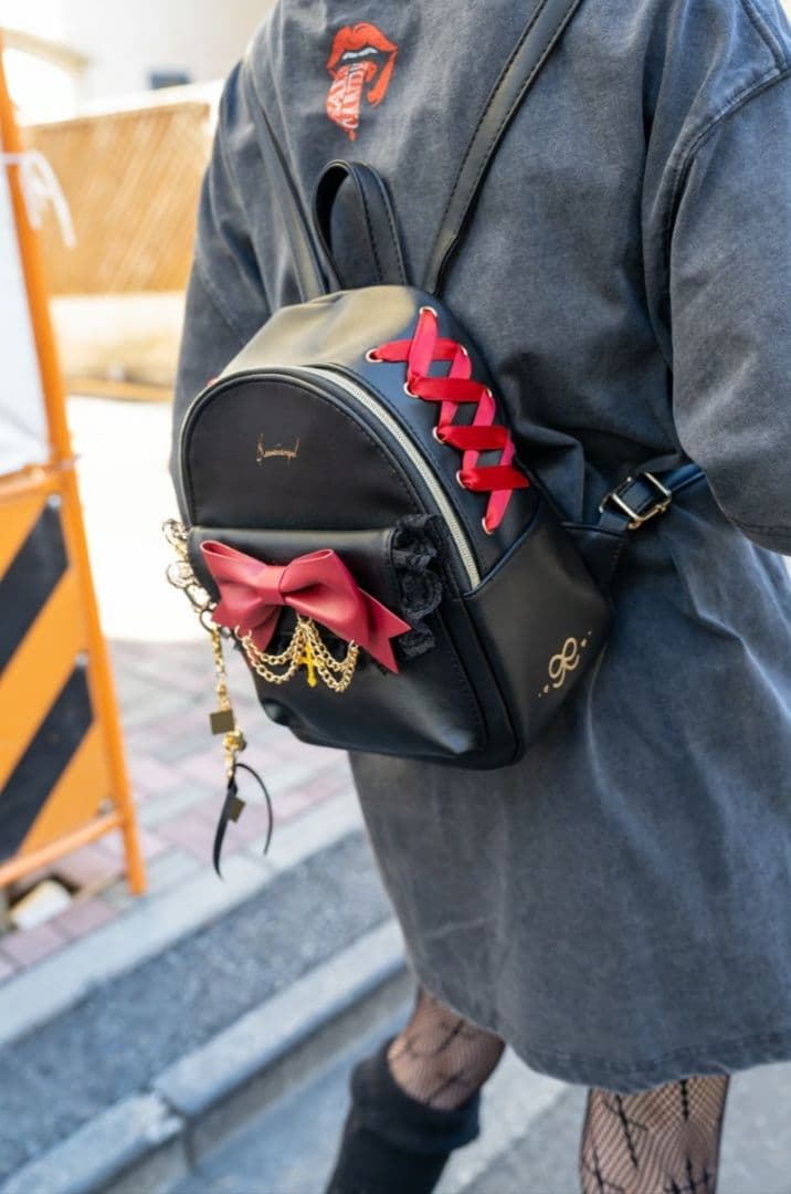 新品未使用 超てんちゃん あめちゃん グッズ ニディガ展 リュック 地雷