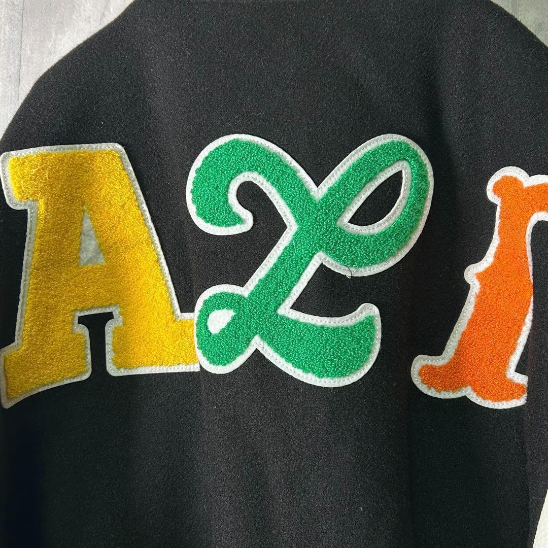 完売品 DUALISM multi font varsity jacket - メルカリ