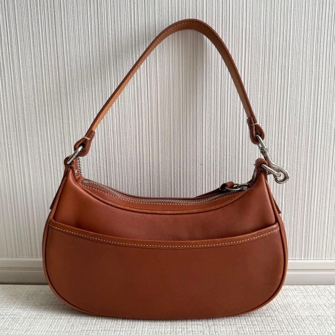 COACH コーチ ワンショルダー バッグ 7593 ブラウン - メルカリ