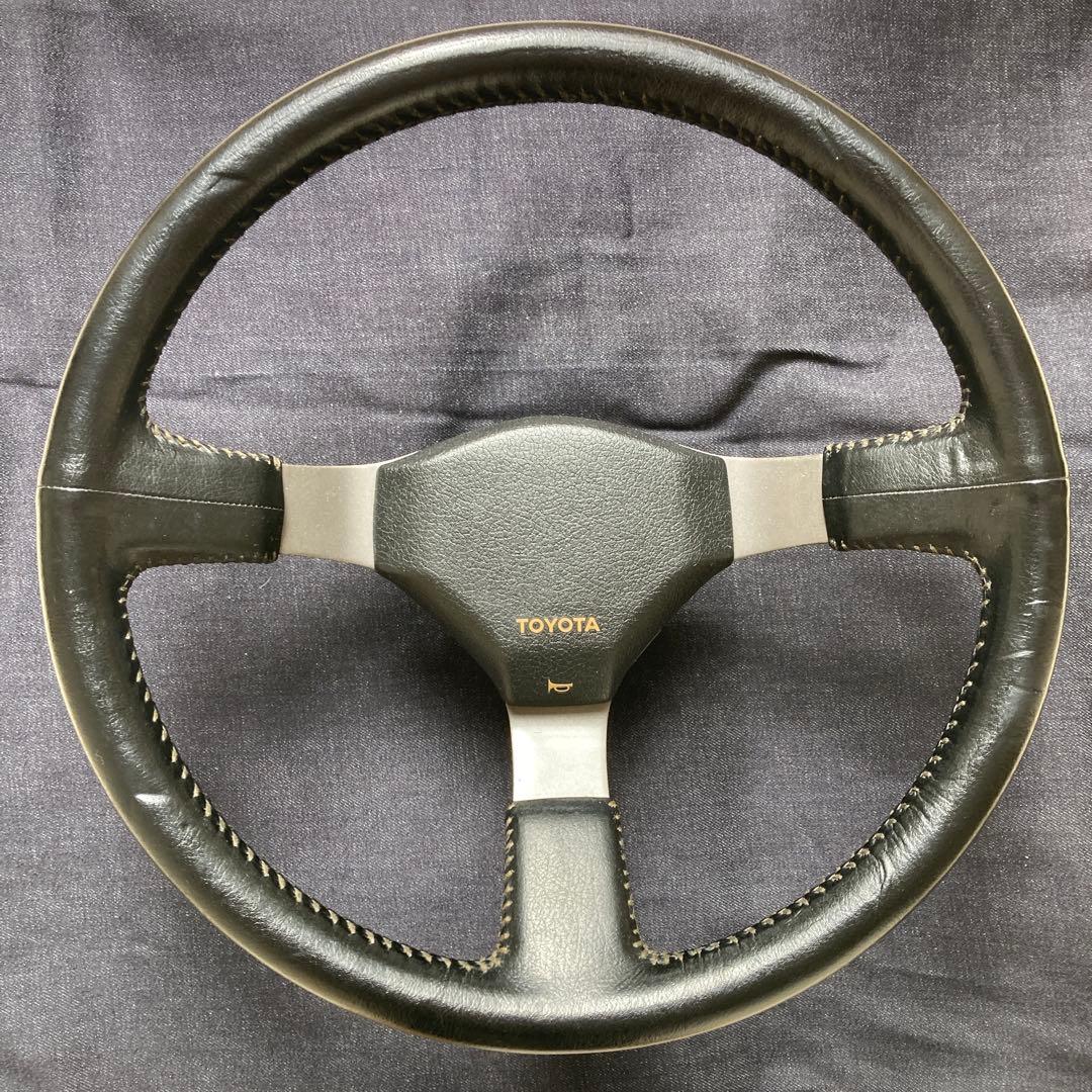 最終値下げ　TOYOTA AE86 スプリンタートレノ　純正ステアリング 最終値下げ TOYOTA AE86 スプリンタートレノ 純正ステアリング - メルカリ