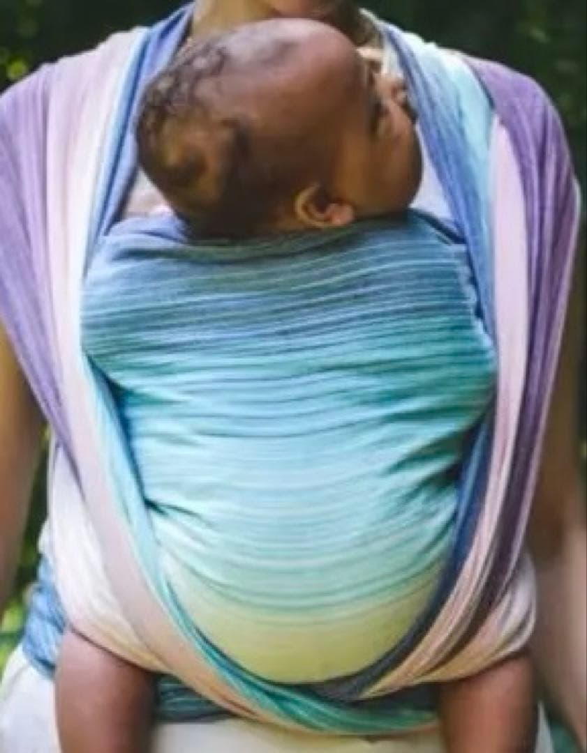 Girasol 抱っこひも グラデーション グリーンレーベル リラクシングとコラボレーションした抱っこひも 購入