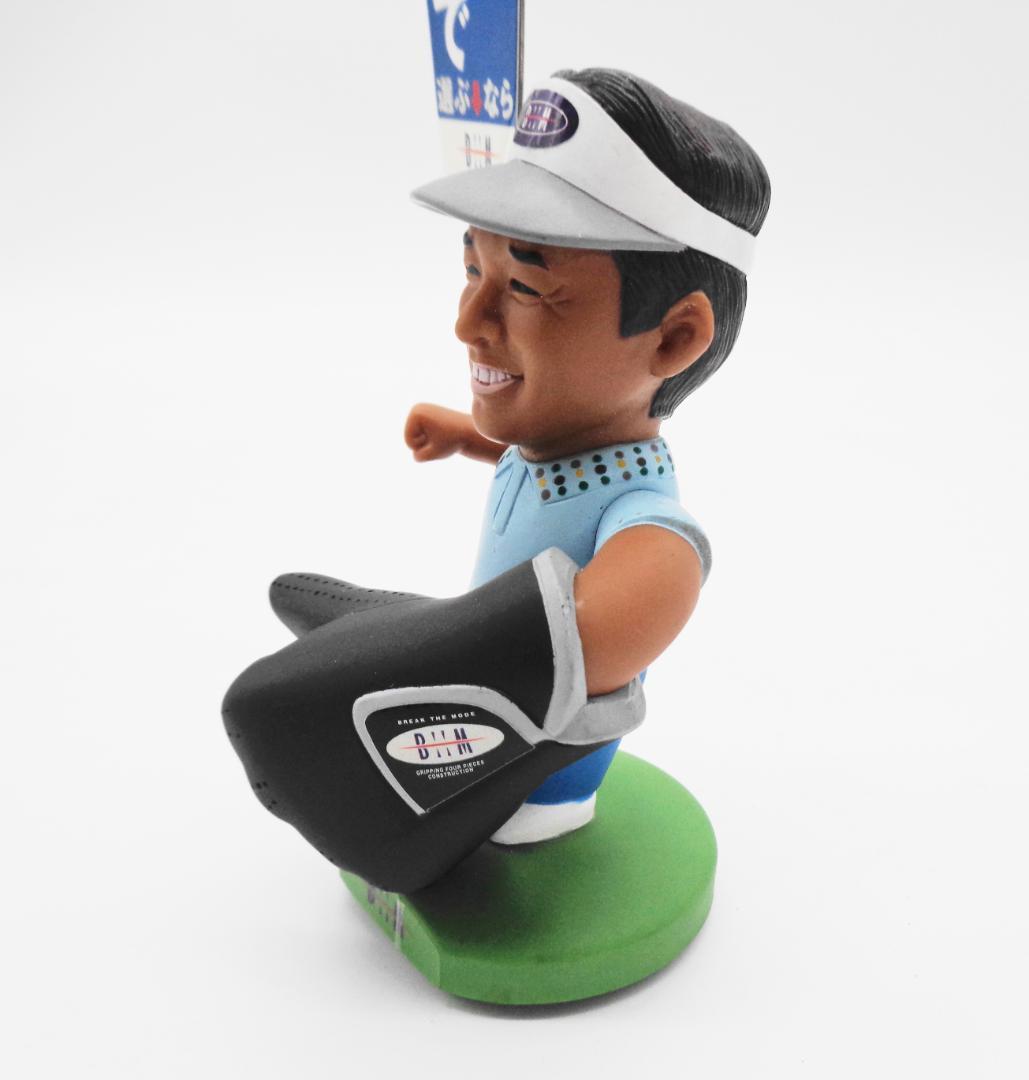 非売品Paradisoカウンター用フィギュア「尾崎直道」ソフビ人形プロゴルファー