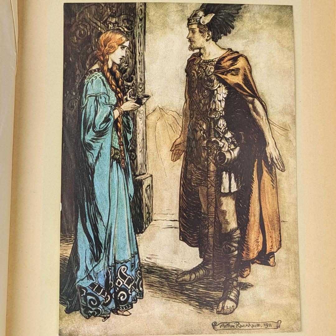 初版 アーサー・ラッカム挿画紋本 カラーイラスト全揃いジークフリート