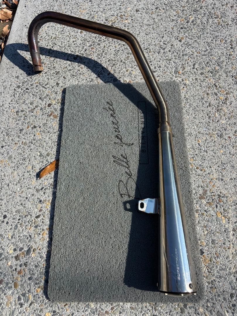 SUPERTRAPP KAWASAKI 250tr用 楽天市場】250tr スーパートラップ マフラーの通販