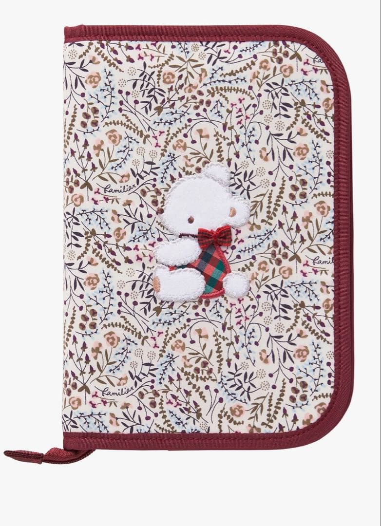 ファミリア 母子手帳ケース 002 レッド - メルカリ