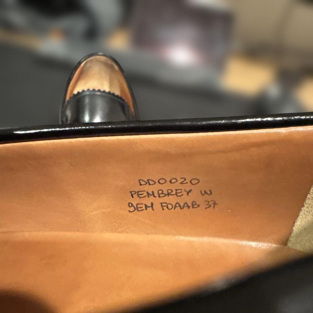 美品 Church's チャーチ　Pembrey FOAAB 37 23.5cm