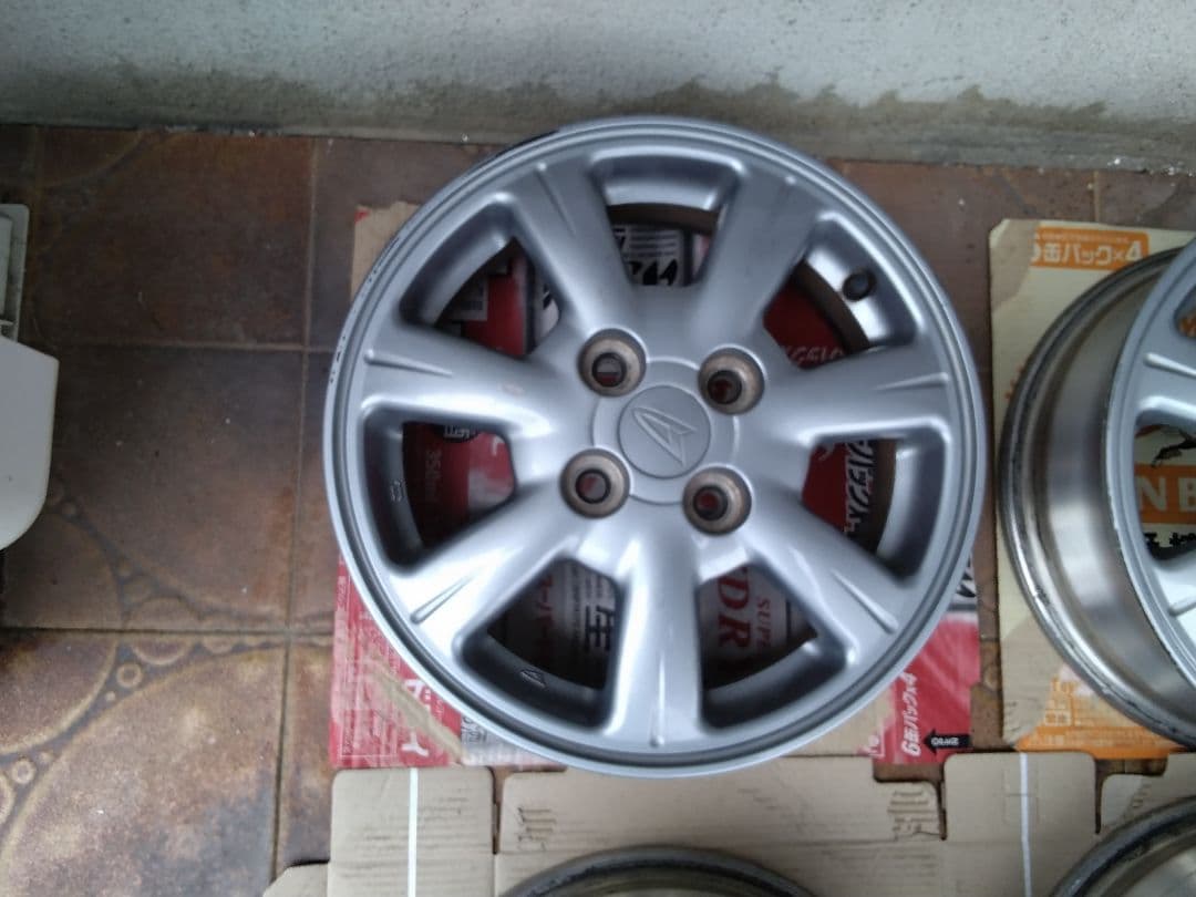 ダイハツ純正・１４/４.５Ｊ・offset＋４５・ノーマル戻し・スタッドレス用