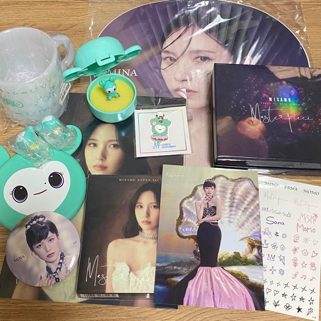 misamo masterpiece ミナ　グッズ　セット MISAMO JAPAN 1st MINI ALBUM 『Masterpiece』 リリース記念