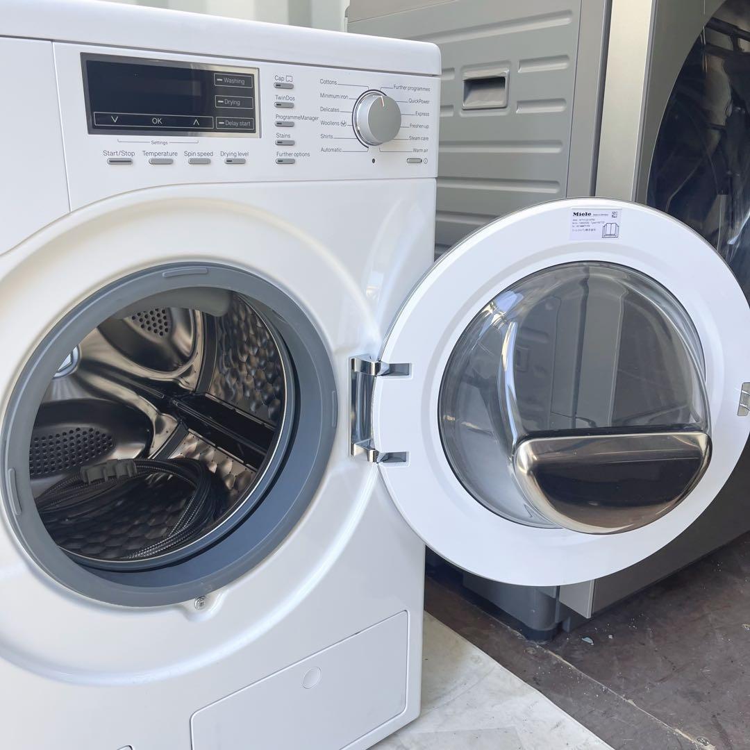 送料無料！ミーレ WTH120 ツインドス 熱乾燥搭載 高級ドラム式洗濯機