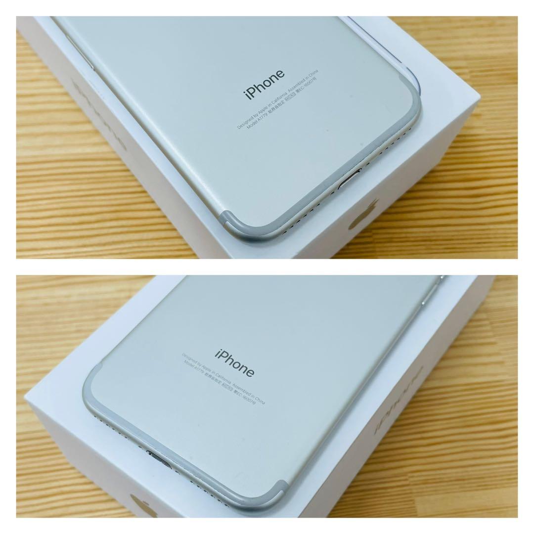 A 100% iPhone 7 シルバー 32 GB SIMフリー 本体