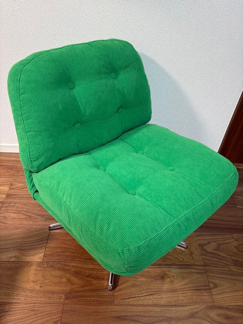 [デコちゃん]IKEA ディヴリンゲ DYVLINGE 緑 DYVLINGE swivel chair, Kelinge green - IKEA