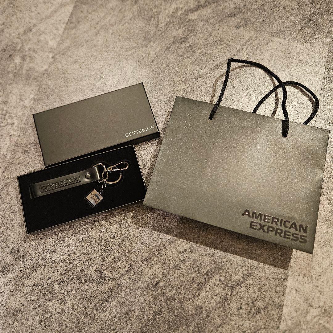 アメックス センチュリオンカード キーホルダー AMEXセンチュリオンカード 非売品キーホルダー - メルカリ