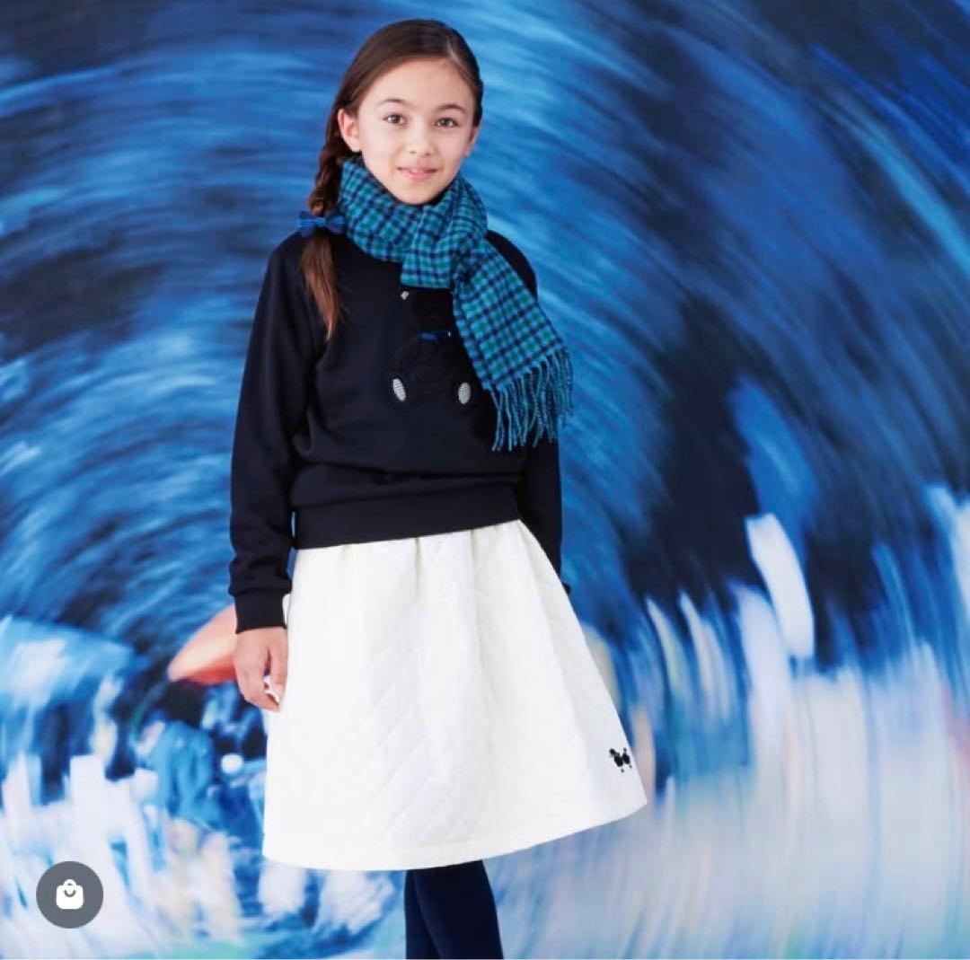 ファミリア 青チェック familiar マフラー 新品未使用 完売品 - メルカリ