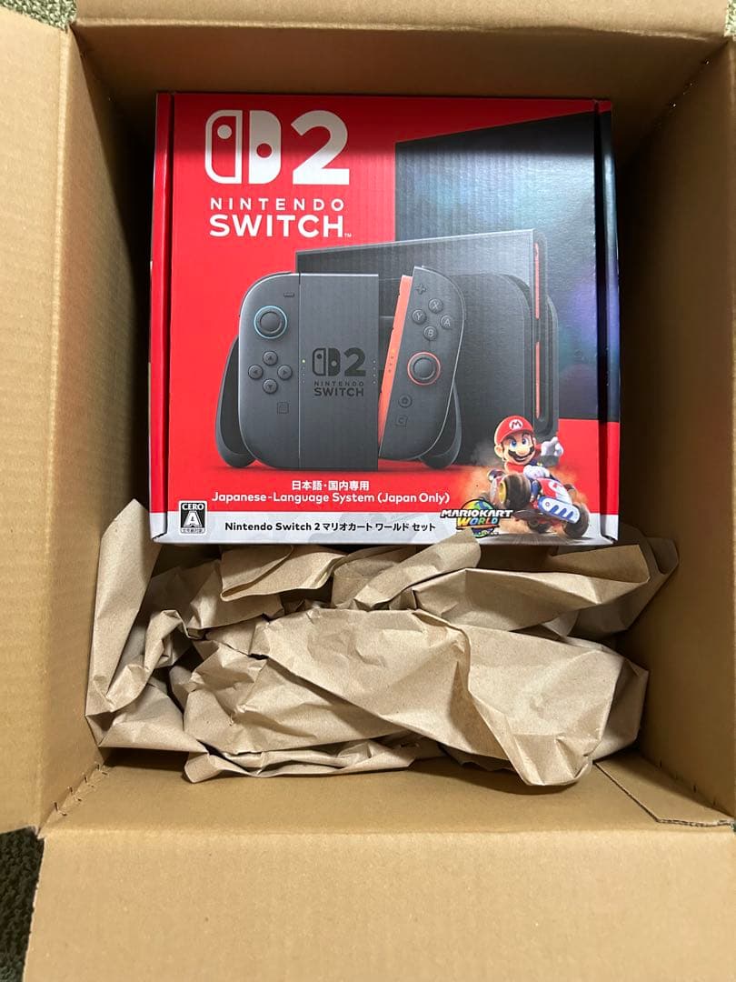 Nintendo switch2 マリオカートセット　新品 Nintendo Switch 新品 (Nintendo 2 マリオカート ワールドセット) 日本
