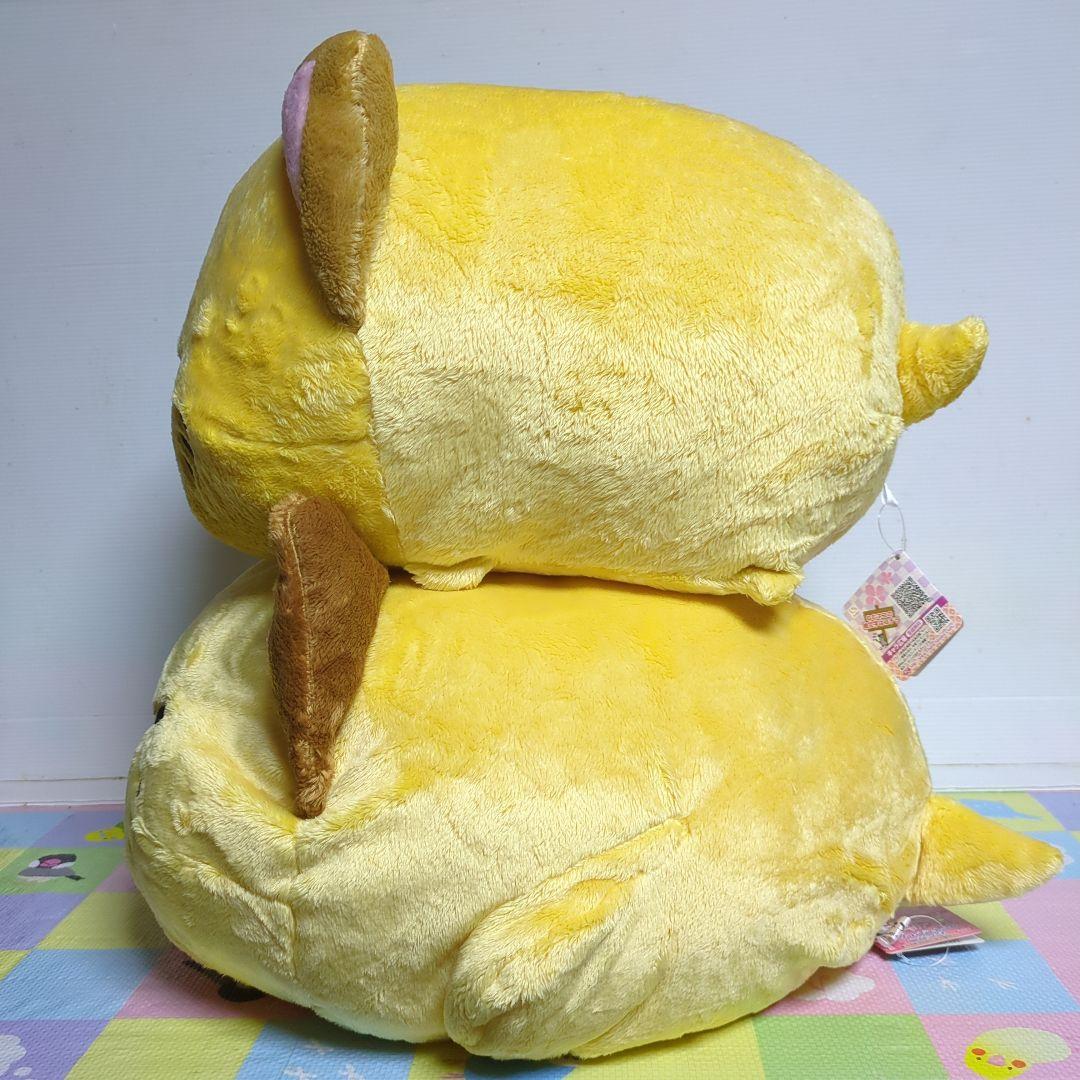 ねむネコ 茶ねむネコBIGぬいぐるみ 2点セット まとめ売り - メルカリ