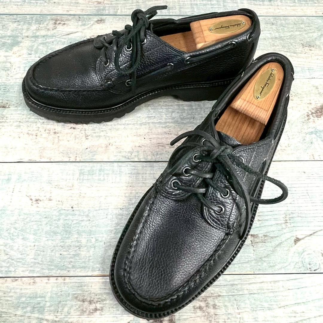 超美品 厚底 G.H.BASS バーニーズNY デッキシューズ 28cm