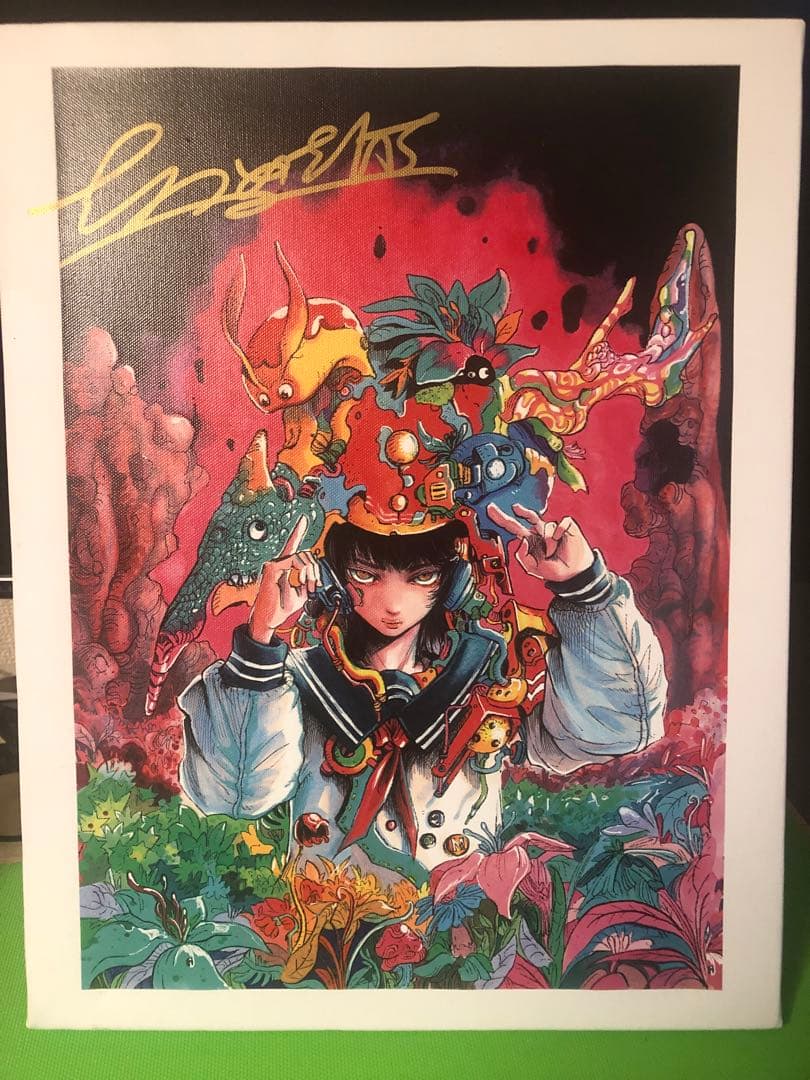 最終処分値下げ】なつめさんち数量限定サイン付きキャンバスアート