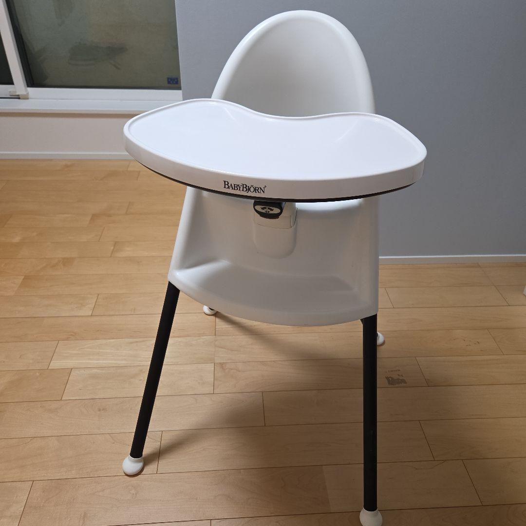 廃盤品【ベビービョルン】 ハイチェア　ホワイト　ハーネスなし レンタル] ベビービョルン ハイチェア (ハーネスなし) ホワイト