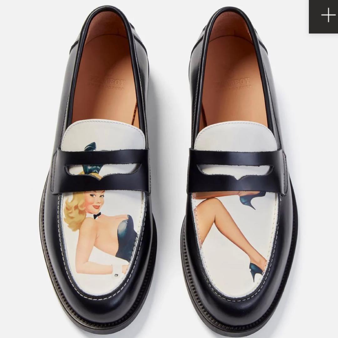 Duke & Dexter × PLAYBOY penny loafer UK7 Duke + Dexter Connects With Playboy for New Collection | Hypebeast