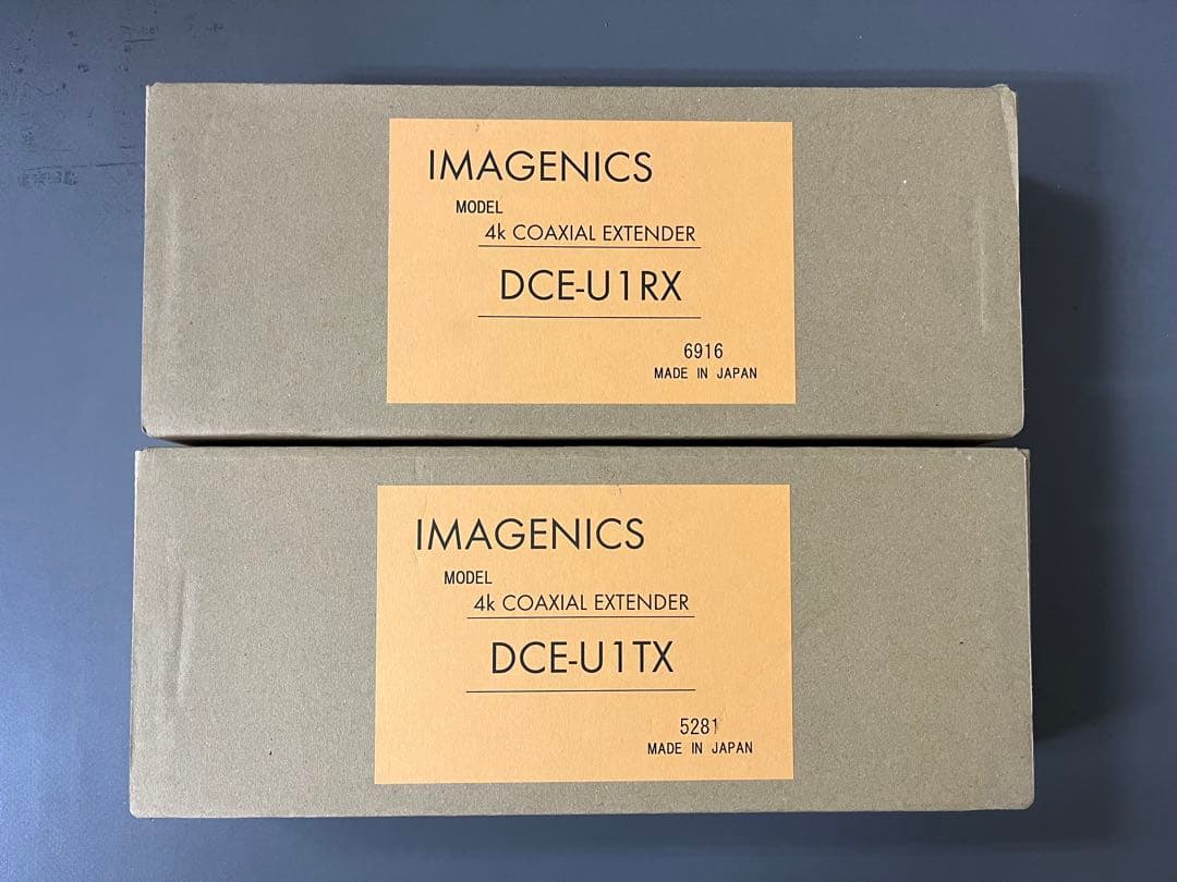 未開封品★IMAGENICS DCE-U1TX/DCE-U1RX 送受信器 DCE-U1TX ｜IMAGENICS
