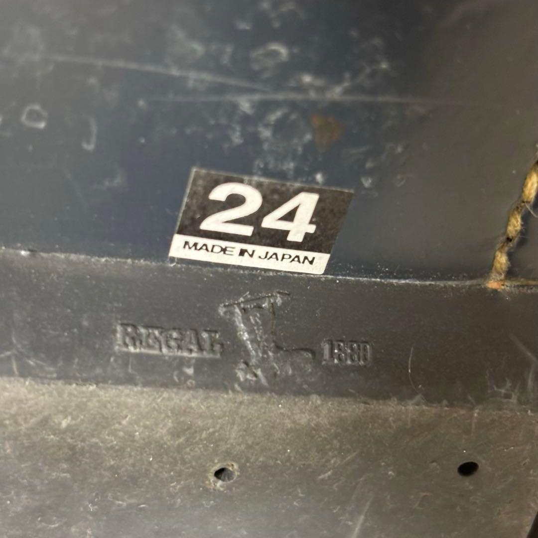 極美品】REGAL サドルシューズ 2452 グレー 24cm プレーントゥ - メルカリ