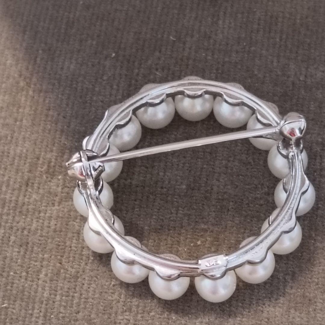 ミキモト ブローチ パール サークル フォーマル 箱なし～ - メルカリ