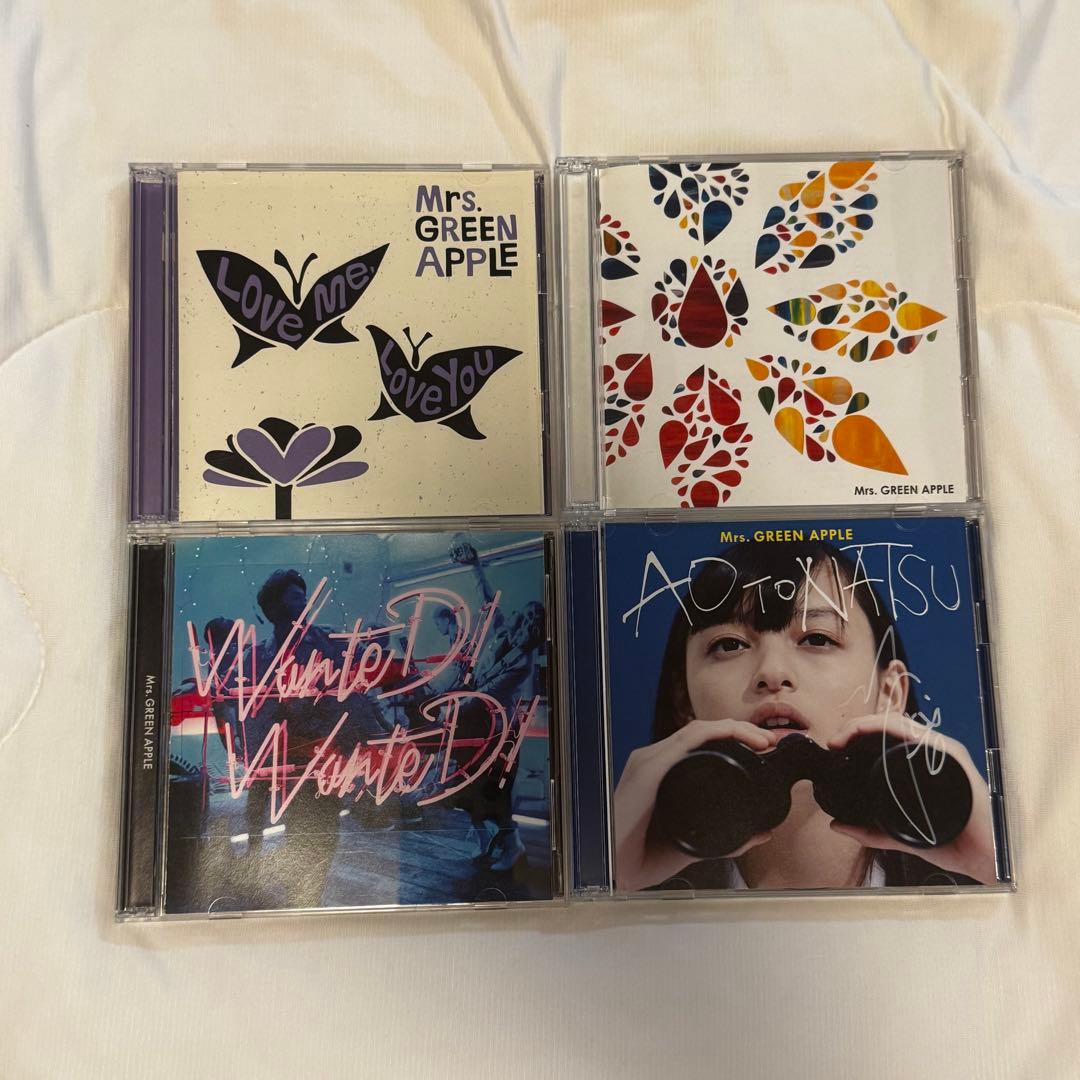 Mrs. GREEN APPLE CD 初回限定盤まとめ売り サインあり おまけCL付】新品 10 (通常盤) / Mrs.GREEN APPLE(CD) UPCH20693