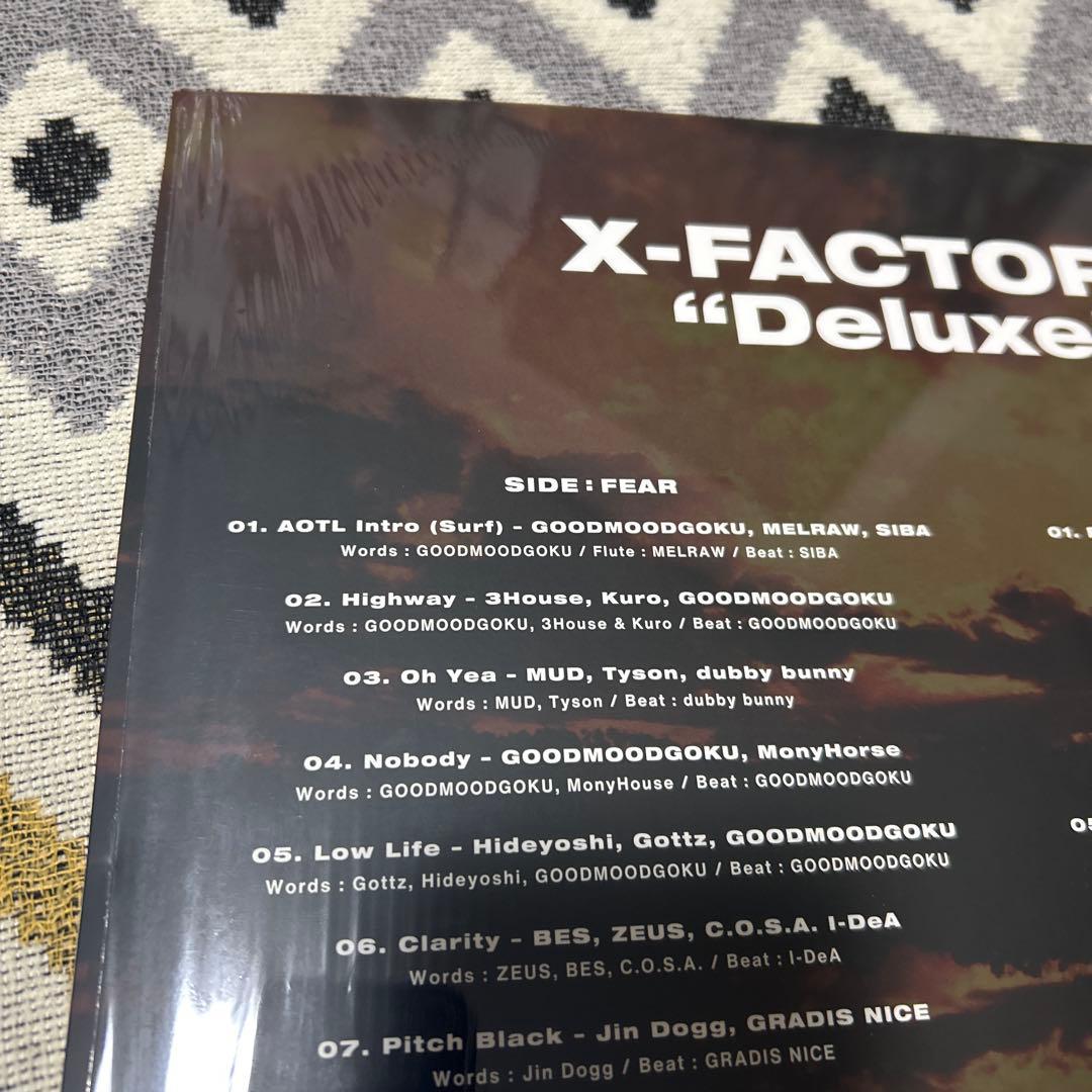 x-factor2 レコード LP IO 3house yo-sea mud