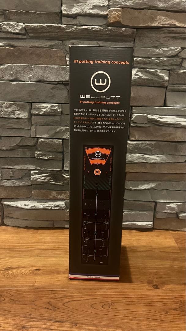 【ほぼ未使用】WELLPUTT 2m Wellputt パター練習器具（コンパクトモデル） Wellputt Mat 2m