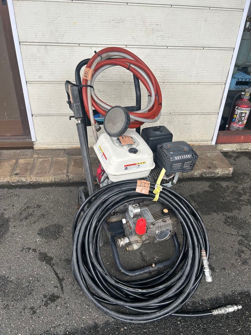 KT1 ★スーパー工業 エンジン式高圧洗浄 SEC-1310-2N-TA セット SEC-1310-2N1 | コンパクト&カート型 | 高圧洗浄機 | 製品情報 | 高圧