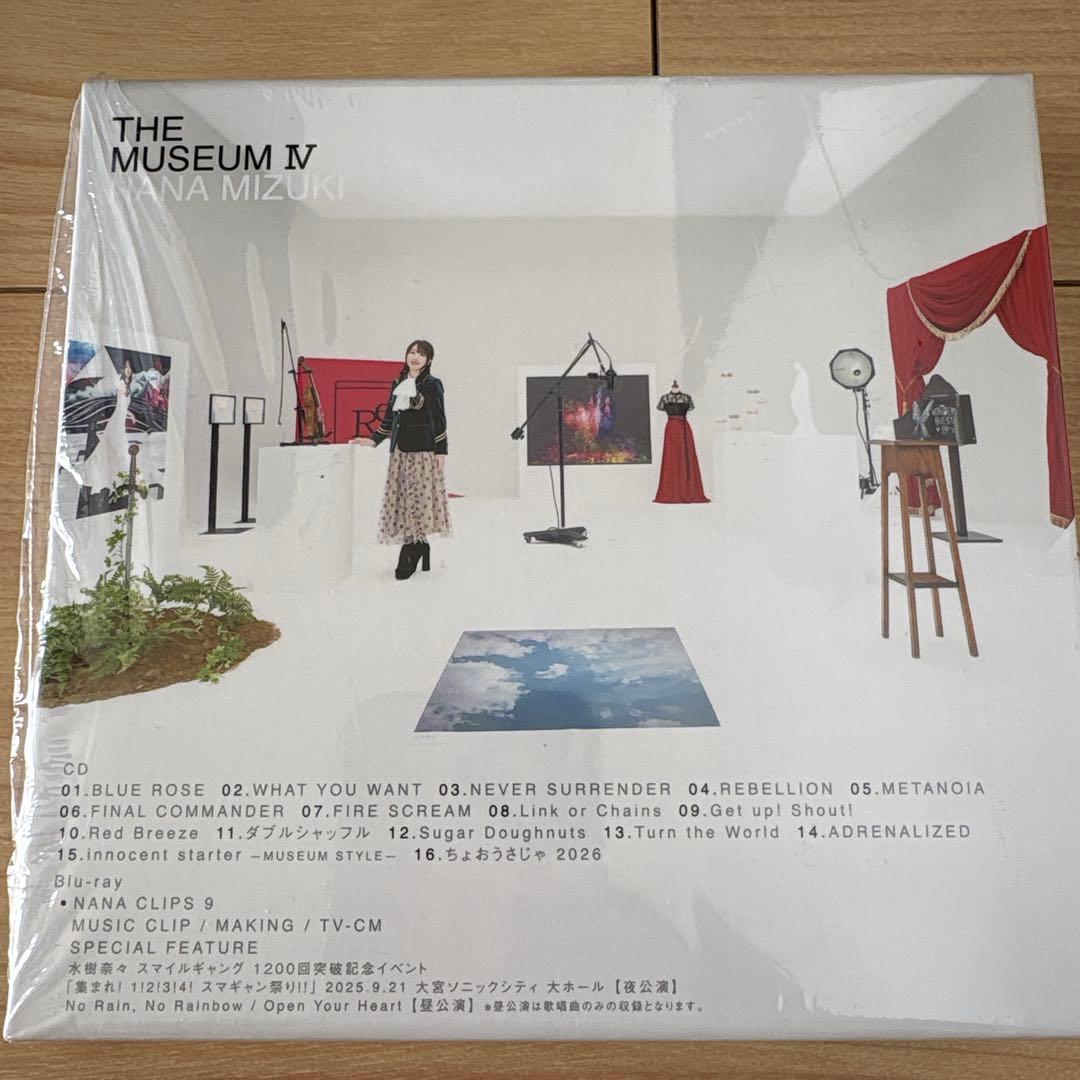 水樹奈々 / THE MUSEUM Ⅳ 初回限定盤 CD＋Blu-ray - メルカリ
