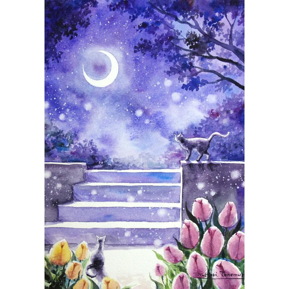 Manuhanaさま専用（原画）青い小夜ほか　5点おまとめ