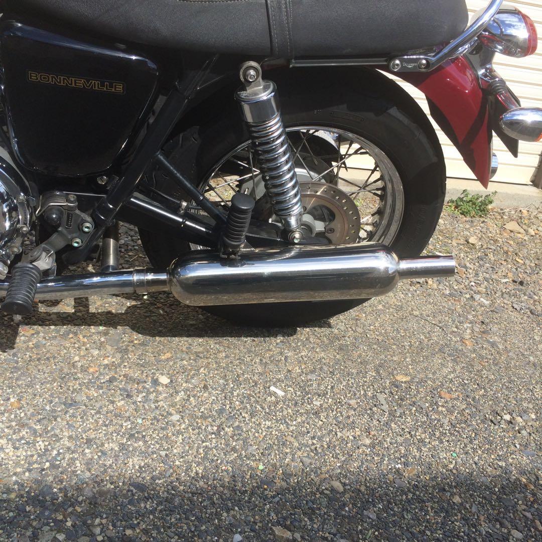 美品】BEET ボンネビルT100用フルエキマフラー - メルカリ