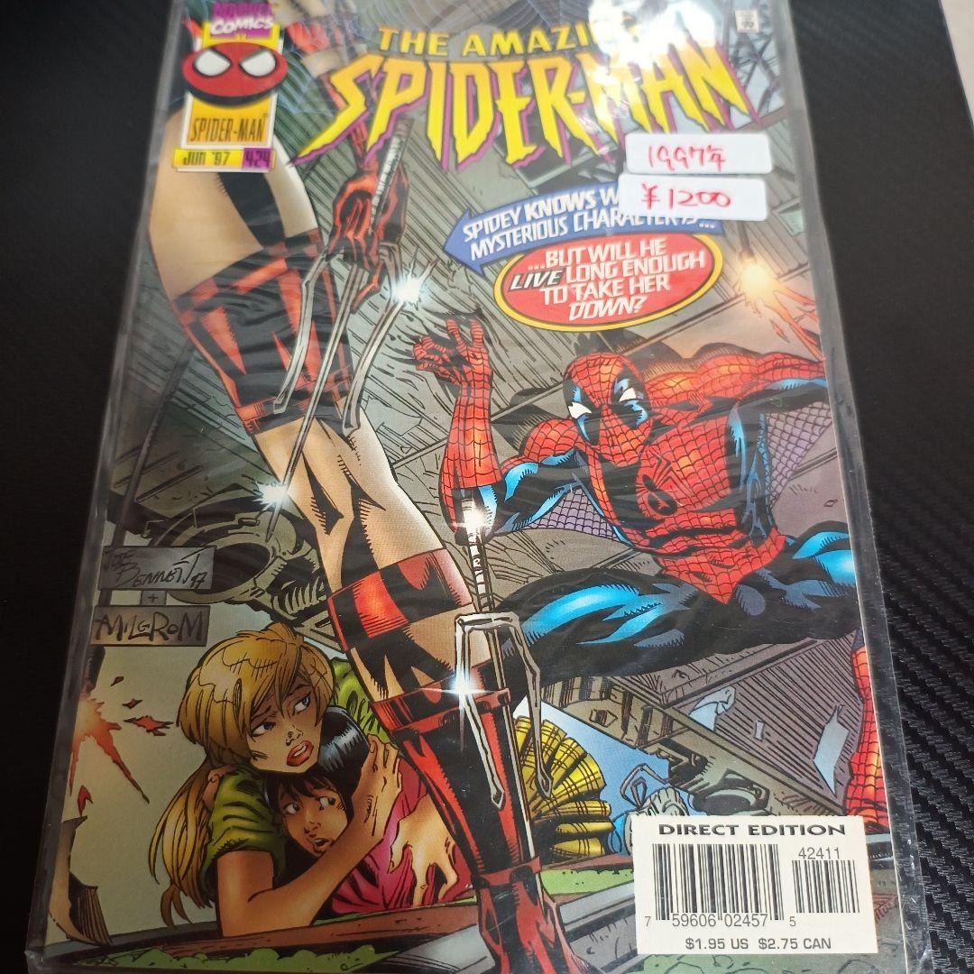 アメコミリーフ アメイジング・スパイダーマン #424 - メルカリ