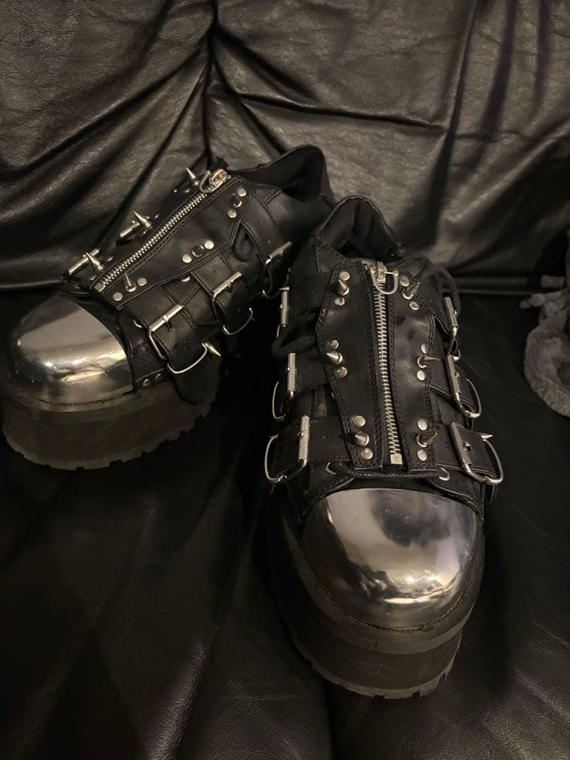 デモニア demonia 厚底ブーツ archive - メルカリ