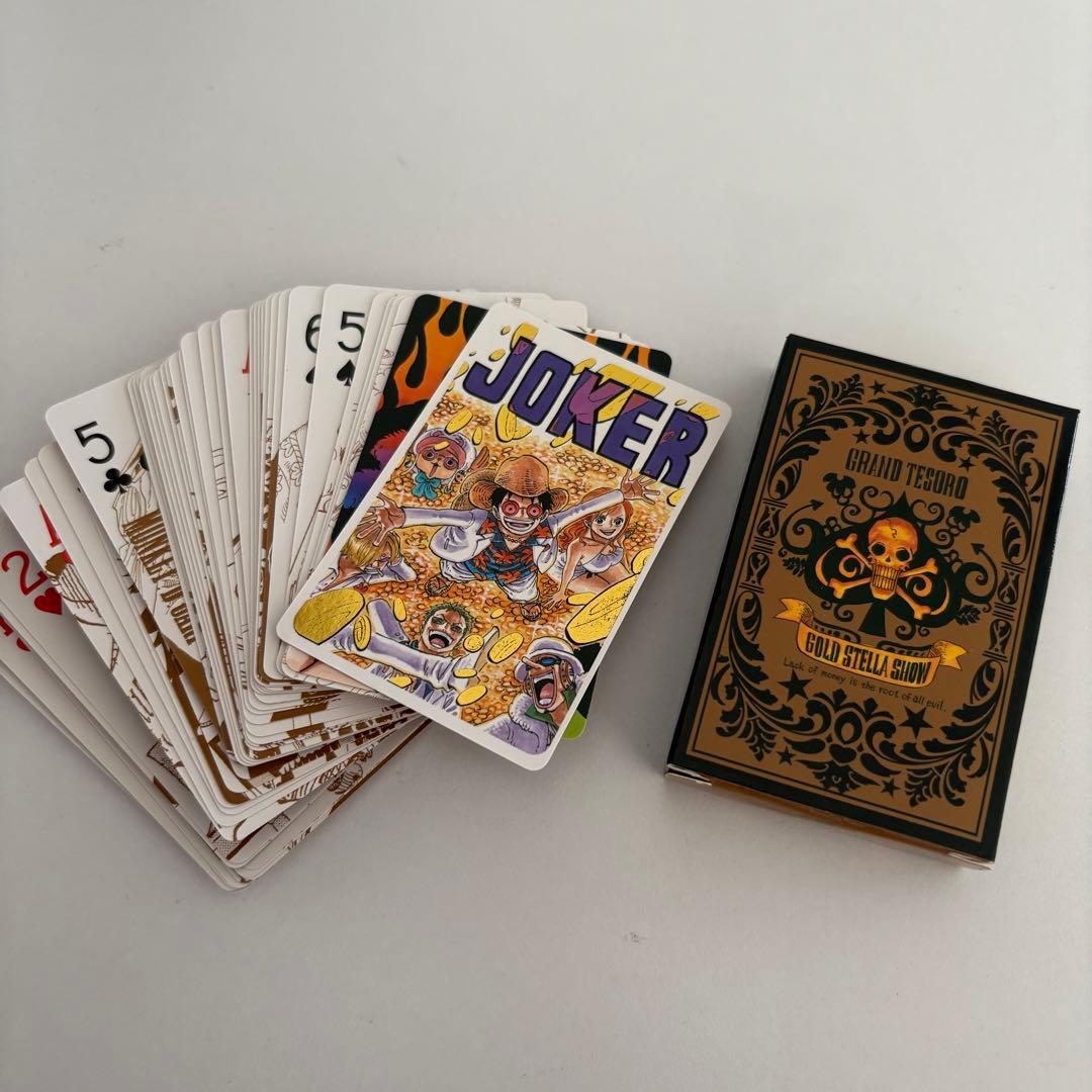 ONE PIECE FILM GOLD 入場特典 トランプ - メルカリ